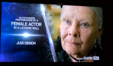 People notice huge mistake with award Judi Dench collected at the SAGs