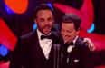 Ant McPartlin close to tears as he gives moving acceptance speech at TV Awards