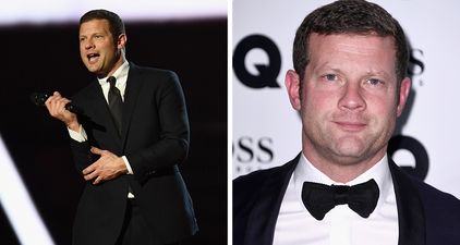 Dermot O’Leary forced to confront activist who stormed stage at National Television Awards