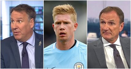 Soccer Saturday clip from when Kevin De Bruyne joined Man City is incredible