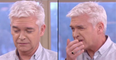 Hungover Phillip Schofield nearly vomits live on This Morning