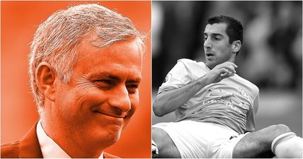 Henrikh Mkhitaryan had a problem with Jose Mourinho