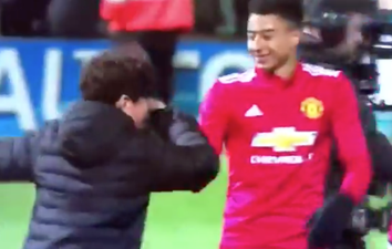 WATCH: Jesse Lingard dabs with pitch-invading kid after Yeovil win