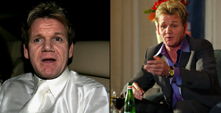 Gordon Ramsay lost four stone so his wife stayed with him