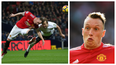 Phil Jones’ performance characterised a dismal night for Man United