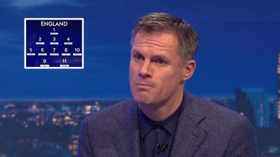 Jamie Carragher has selected his England XI to start at the World Cup