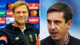 Jurgen Klopp defends Liverpool’s January business following criticism from Gary Neville