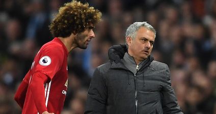 Jose Mourinho tells Marouane Fellaini to shut up and sign new Manchester United contract