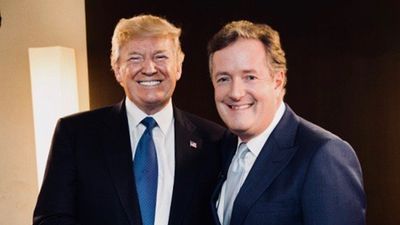 Piers Morgan in spectacular self-own as he tweets graphic cartoon depicting him and Donald Trump