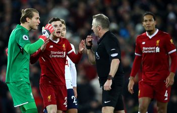 Liverpool fans rage at Jon Moss and his linesman after incredible final 10 minutes at Anfield