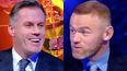 WATCH: Wayne Rooney mocks Jamie Carragher within seconds of MNF debut