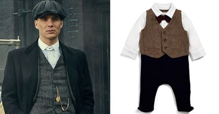 There’s now Peaky Blinders baby clothes and they’re pretty cheap