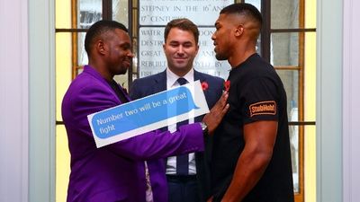 Anthony Joshua texting Eddie Hearn at all hours, is obsessed with former foe