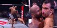 Yoel Romero brutally knocks out Luke Rockhold before kissing him in bizarre consolation effort