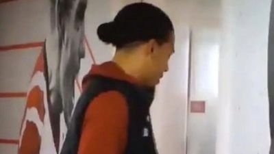 WATCH: Virgil Van Dijk went into the wrong dressing room as he returned to St Mary’s