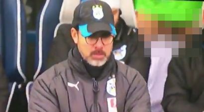 Huddersfield substitute inadvertently exposes himself on live TV