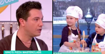 Gino D’Acampo rants at children on This Morning after they admit to liking pineapple on pizza