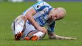 Huddersfield’s Aaron Mooy shows off gruesome knee injury