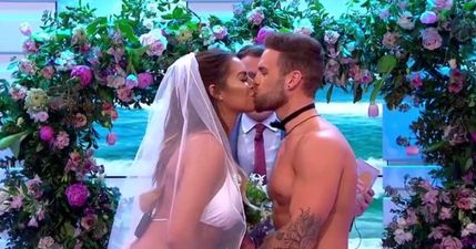 Jess and Dom from Love Island got married live on TV and it’s being torn apart on social media