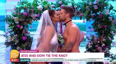 Love Island’s Jess reveals the truth about Valentine’s Day wedding to Dom