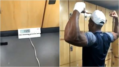 Anthony Joshua has already dropped plenty of weight for unification showdown