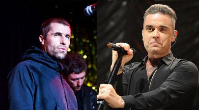 Liam Gallagher has responded to Robbie Williams’ suggestion to collaborate