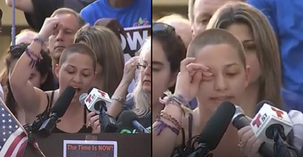 Florida shooting survivor has powerful message for President Trump and the NRA