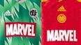 Adidas are bringing out Marvel football kits this summer and the Hulk one is actually class