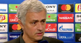 Jose Mourinho really did not like reporter’s David de Gea question