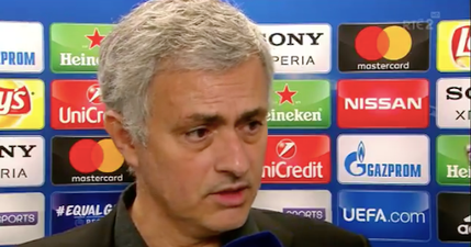 Jose Mourinho really did not like reporter’s David de Gea question