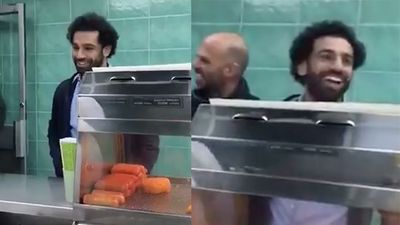 WATCH: Mo Salah spotted in Liverpool chippy