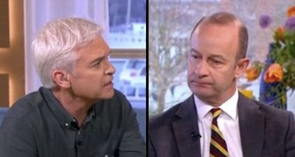 Phillip Schofield erupts and asks ex-UKIP leader savage question on This Morning