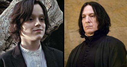 The kid who played young Snape looks very different now, and has a completely different life