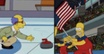 The Simpsons predicted what would happen at the Winter Olympics