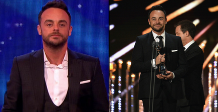 Viewers are concerned over Ant’s appearance on Saturday Night Takeaway