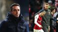 Gary Neville slaughters “disgraceful” Arsenal throughout commentary on Carabao Cup final