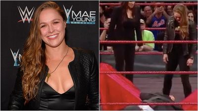 Ronda Rousey makes first action appearance of her WWE career