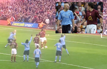 Remembering Robert Pires and Thierry Henry’s hilarious and disastrous penalty attempt against Manchester City