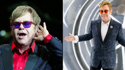 Furious Elton John launches into expletive-ridden rant at fan and storms off stage in Las Vegas after he touches him