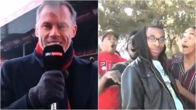 Jamie Carragher checks into the doghouse with joke on Soccer AM