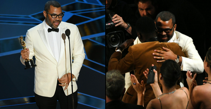 Jordan Peele tweeted as soon as he won his Oscar and what he said was hilarious