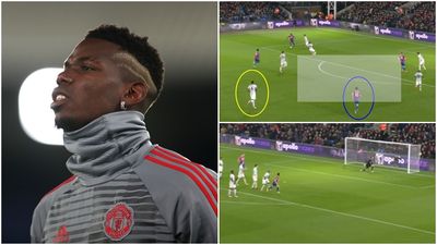 Paul Pogba’s part in Crystal Palace’s first goal needs to be highlighted