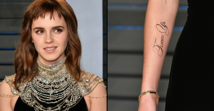 Emma Watson has a blunt response to criticism of her ‘Time’s Up’ tattoo