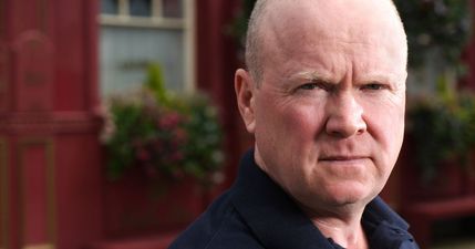 A snow imprint of Phil Mitchell’s face is 2018’s finest moment so far