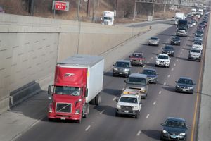 A highway route in America