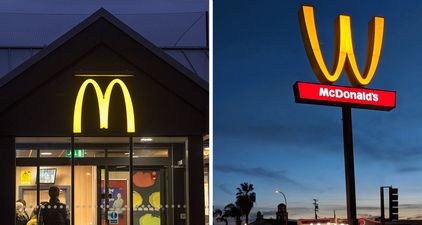 McDonald’s is flipping its golden arches upside down