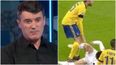 Roy Keane’s reaction to Barzagli’s stamp was classic Roy Keane