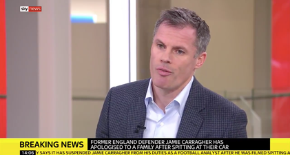 Jamie Carragher has been suspended from his punditry duties by Sky Sports