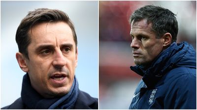 Gary Neville has tweeted a message of support to Jamie Carragher