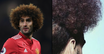 Marouane Fellaini’s new hairstyle is getting a brutal response from fans